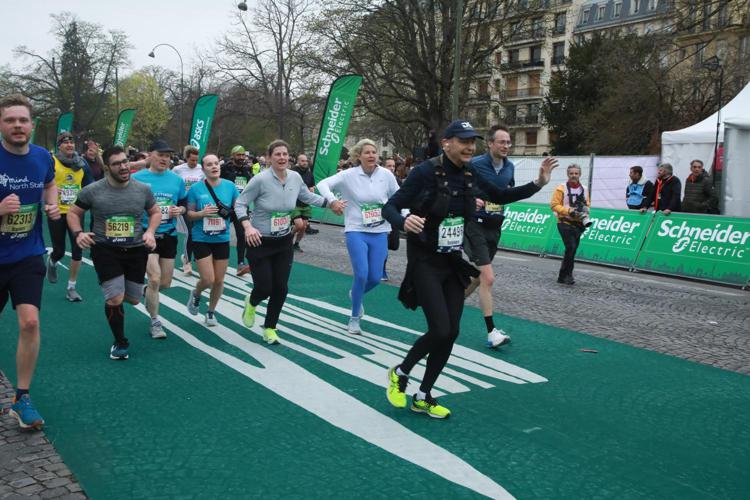 dominique marathon de paris 2023