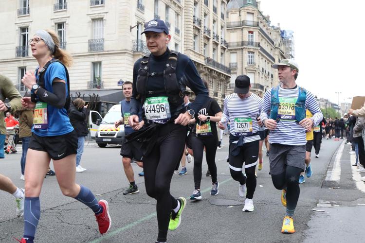 dominique marathon de paris